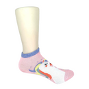 Girls Unicorn No-Show Socks, 10-Pack, Sizes S-L-2