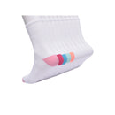 Girls Cushioned Crew Socks, 10-Pack, Sizes S (6-10.5) - L (4-10)-4