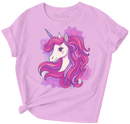 Magical Unicorn Princess Kids T-Shirt – Lavender Fantasy Tee for Girls | Youth Sizes-1