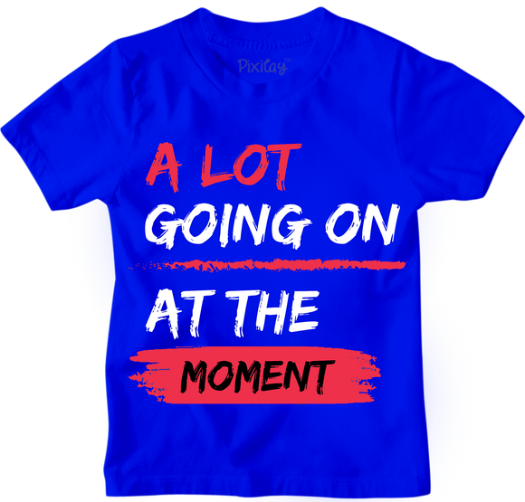 A Lot Going On Boys And Girls Short Sleeve T-Shirt