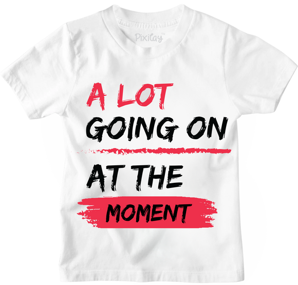 A Lot Going On Boys And Girls Short Sleeve T-Shirt