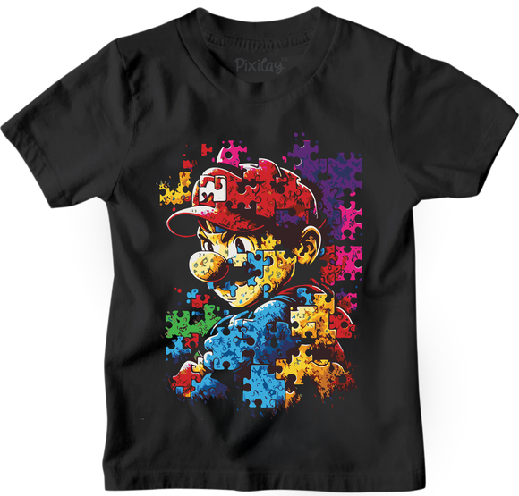 Autism Gamer Navigating Autism T-Shirt – Unisex Youth Sizes XS–XL | Bumbly Kids