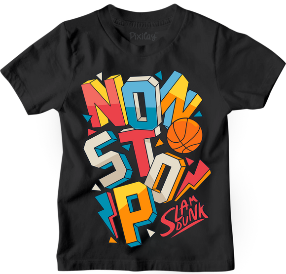 Basketball Nonstop Graphic Tee