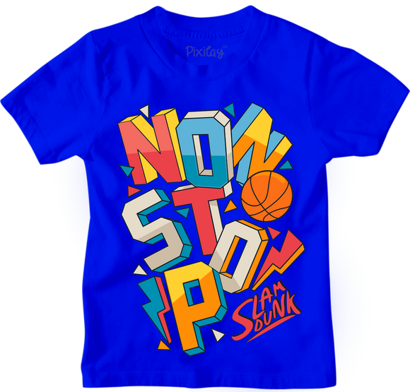 Basketball Nonstop Graphic Tee