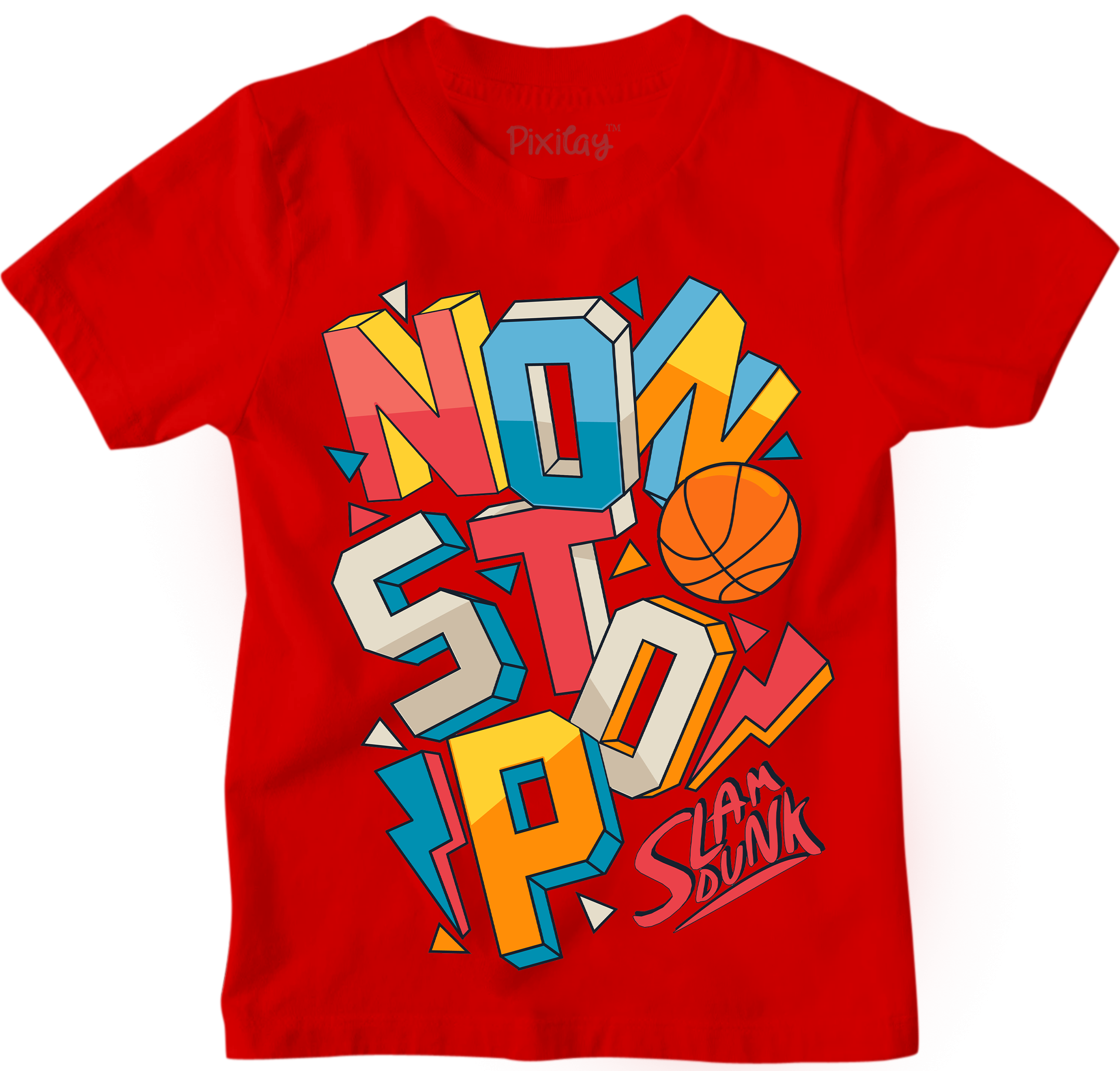 Basketball Nonstop Graphic Tee