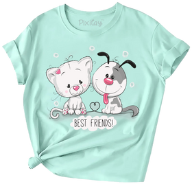 Buy cumulus Best Friends Girls Short Sleeve T-Shirt