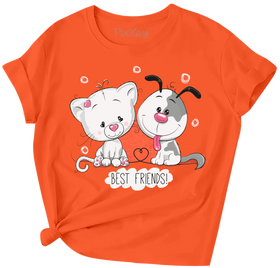 Best Friends Girls Short Sleeve T-Shirt