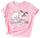 Best Friends Girls Short Sleeve T-Shirt-7