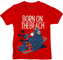 Born on the Beach Graphic Tee-4