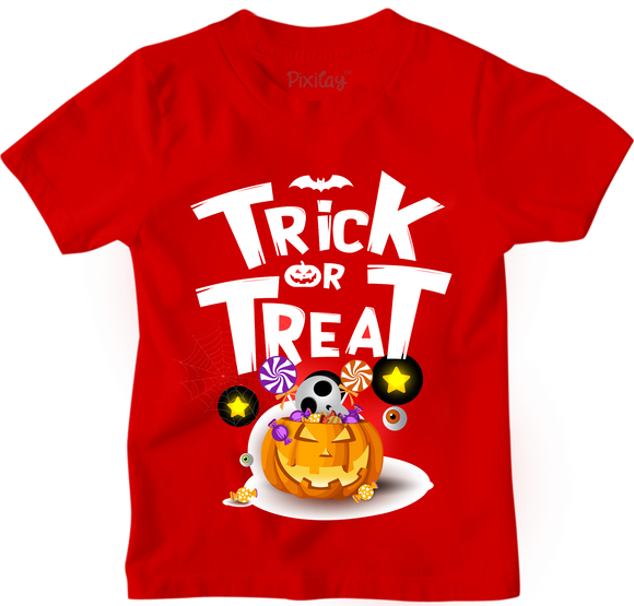 Boys Trick or Treat Graphic Tee