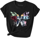 Butterfly Lover Girls Short Sleeve T-Shirt-3