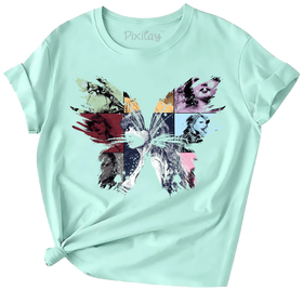 Buy cumulus Butterfly Lover Girls Short Sleeve T-Shirt