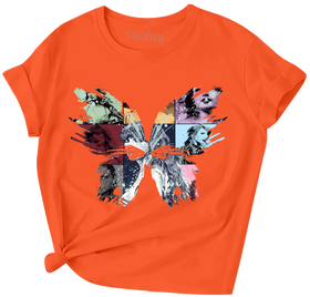 Butterfly Lover Girls Short Sleeve T-Shirt - 0