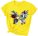 Butterfly Lover Girls Short Sleeve T-Shirt-1