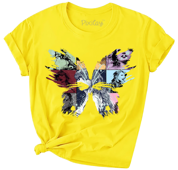 Butterfly Lover Girls Short Sleeve T-Shirt