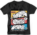 Game On Let's Start Graphic Tee-4