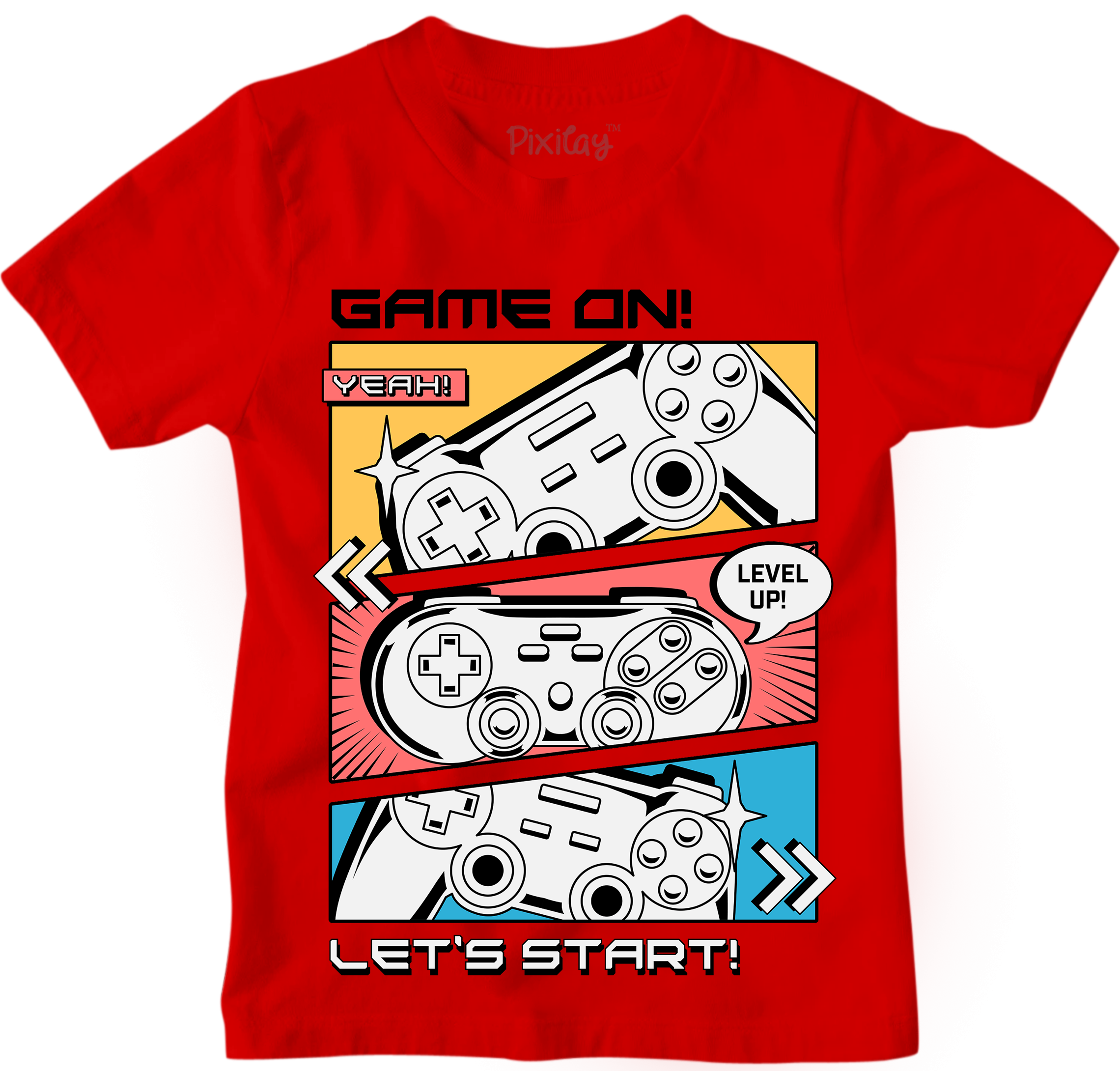 Game On Let's Start Graphic Tee