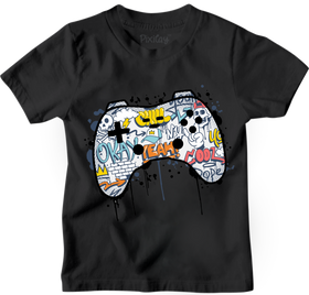 Buy black Gaming Controller Graphic Tee