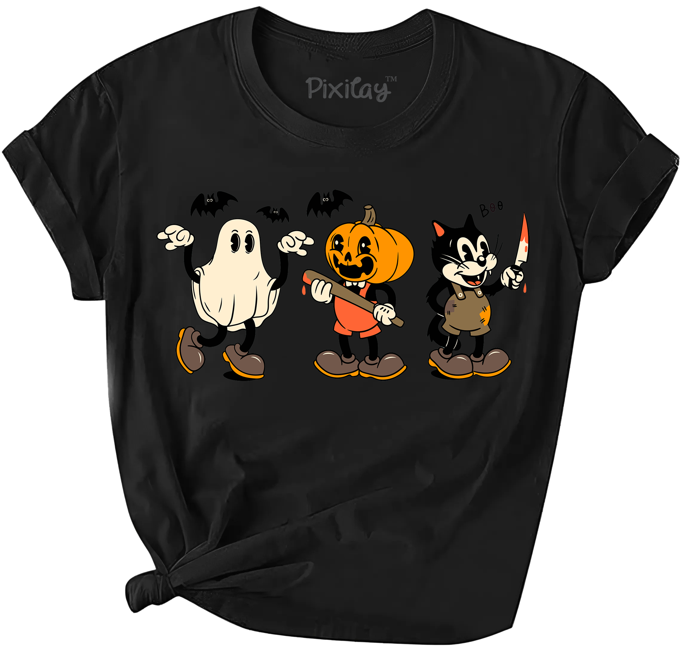 Girls Halloween Graphic Tee