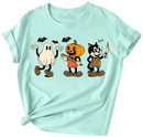 Girls Halloween Graphic Tee-1