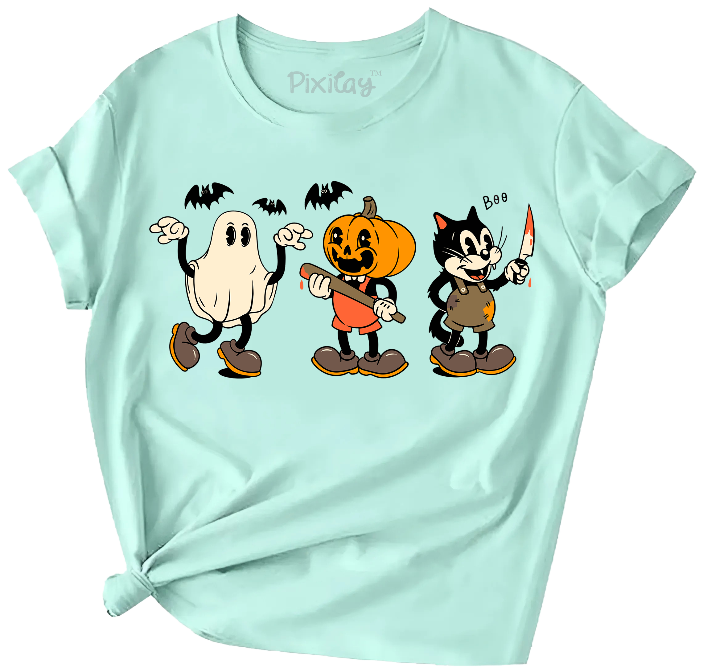 Girls Halloween Graphic Tee