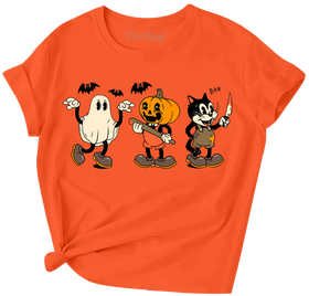 Girls Halloween Graphic Tee