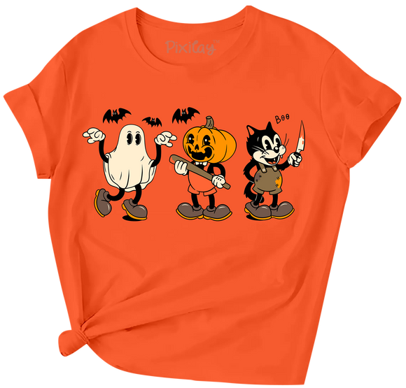 Girls Halloween Graphic Tee