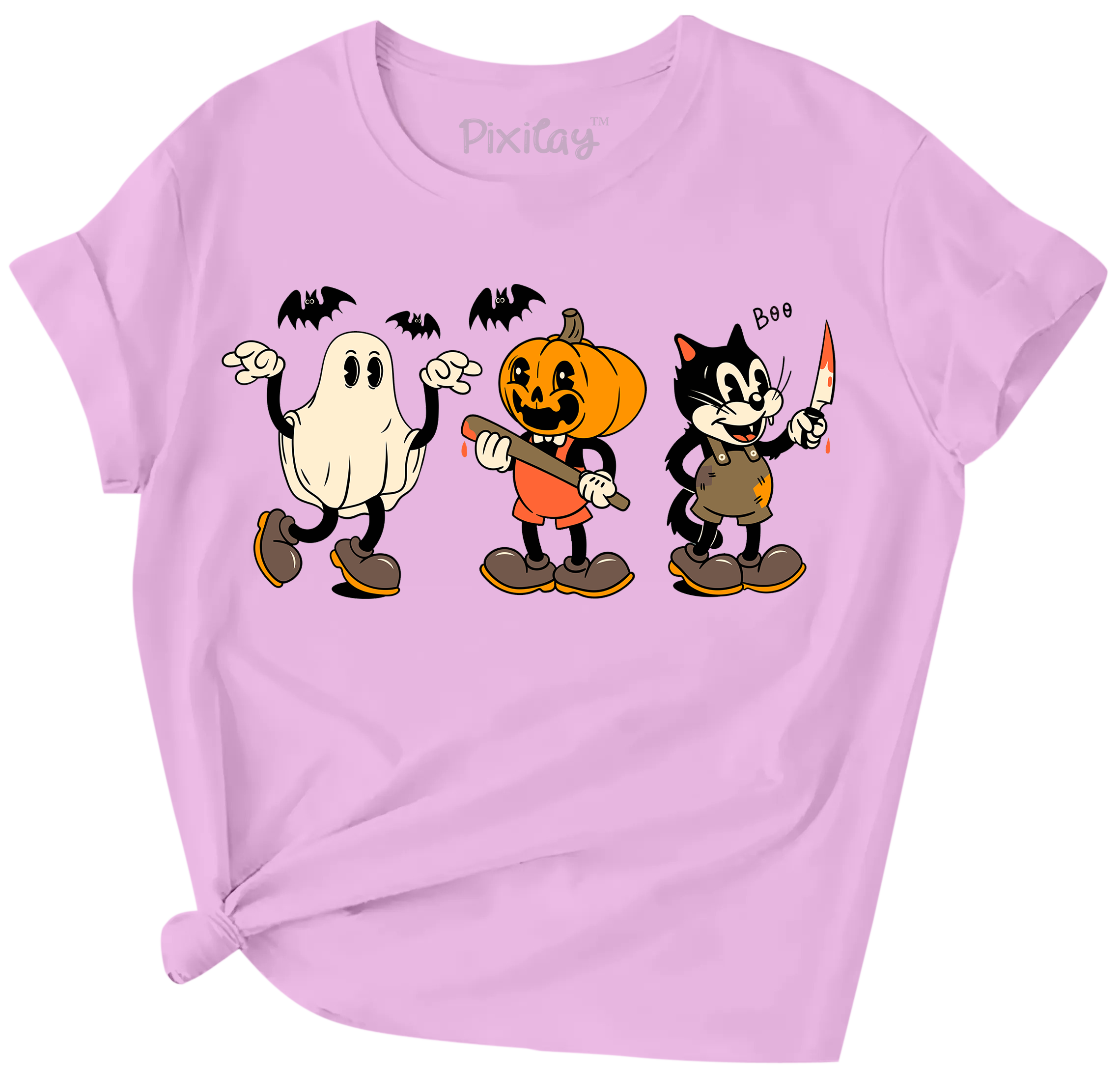 Girls Halloween Graphic Tee
