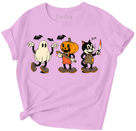 Girls Halloween Graphic Tee