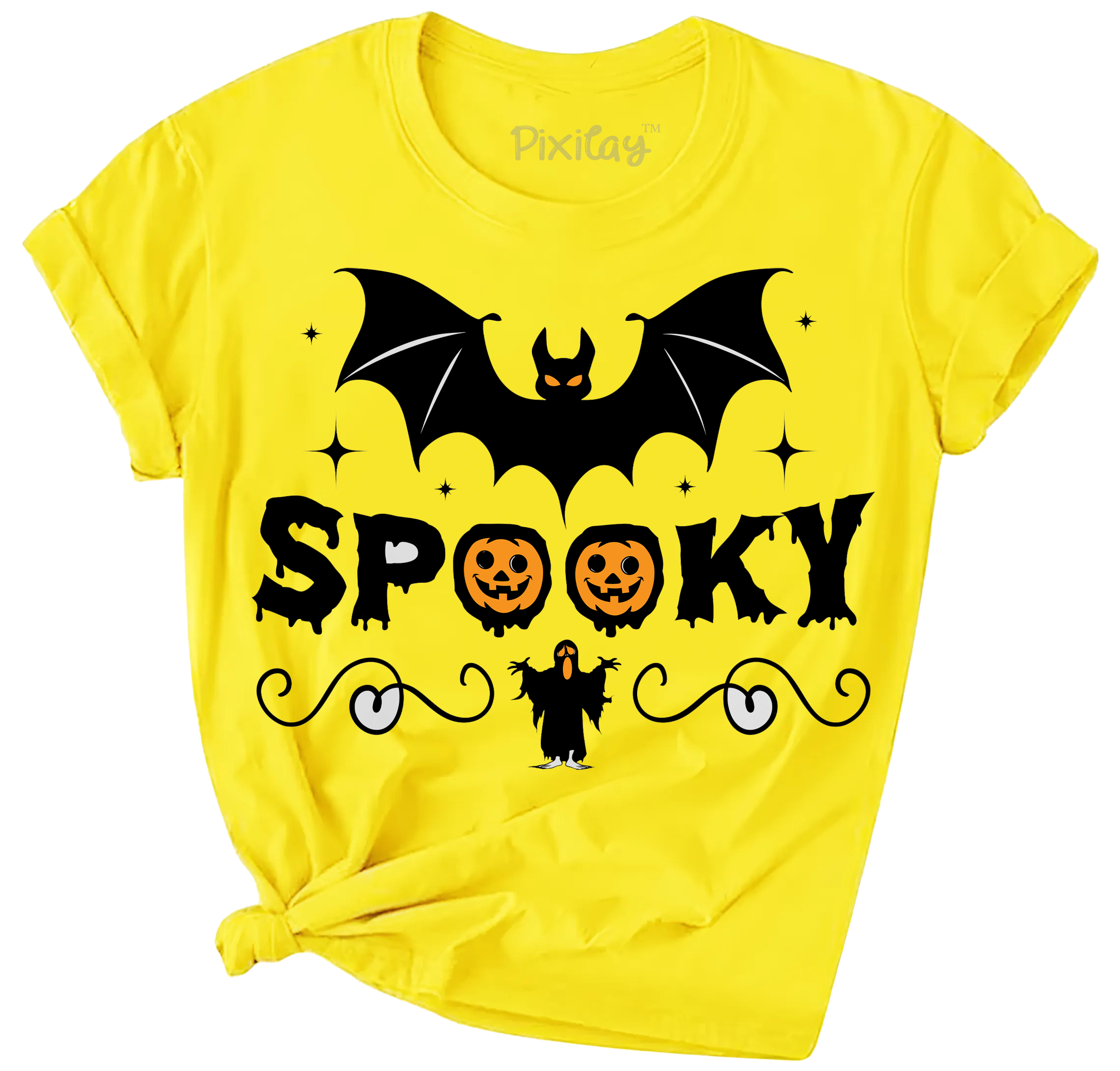 Girls Spooky Halloween Graphic Tee