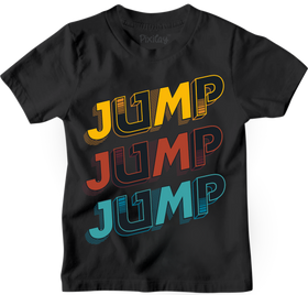 Buy black Jump Jump Jump Graphic Tee