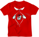 Kids GA Bulldogs Short Sleeve T-Shirt with Team Logo and Comfortable Fit for Everyday Wear-4