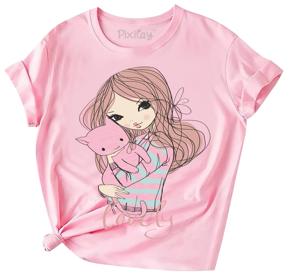 Lovely Girls Short Sleeve T-Shirt