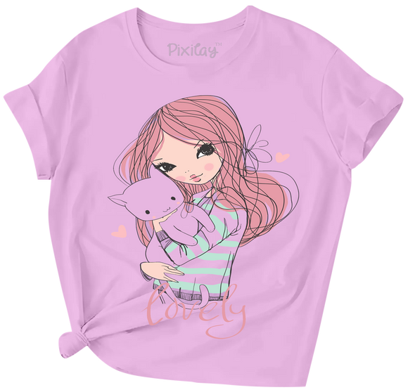 Lovely Girls Short Sleeve T-Shirt