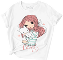 Lovely Girls Short Sleeve T-Shirt-4