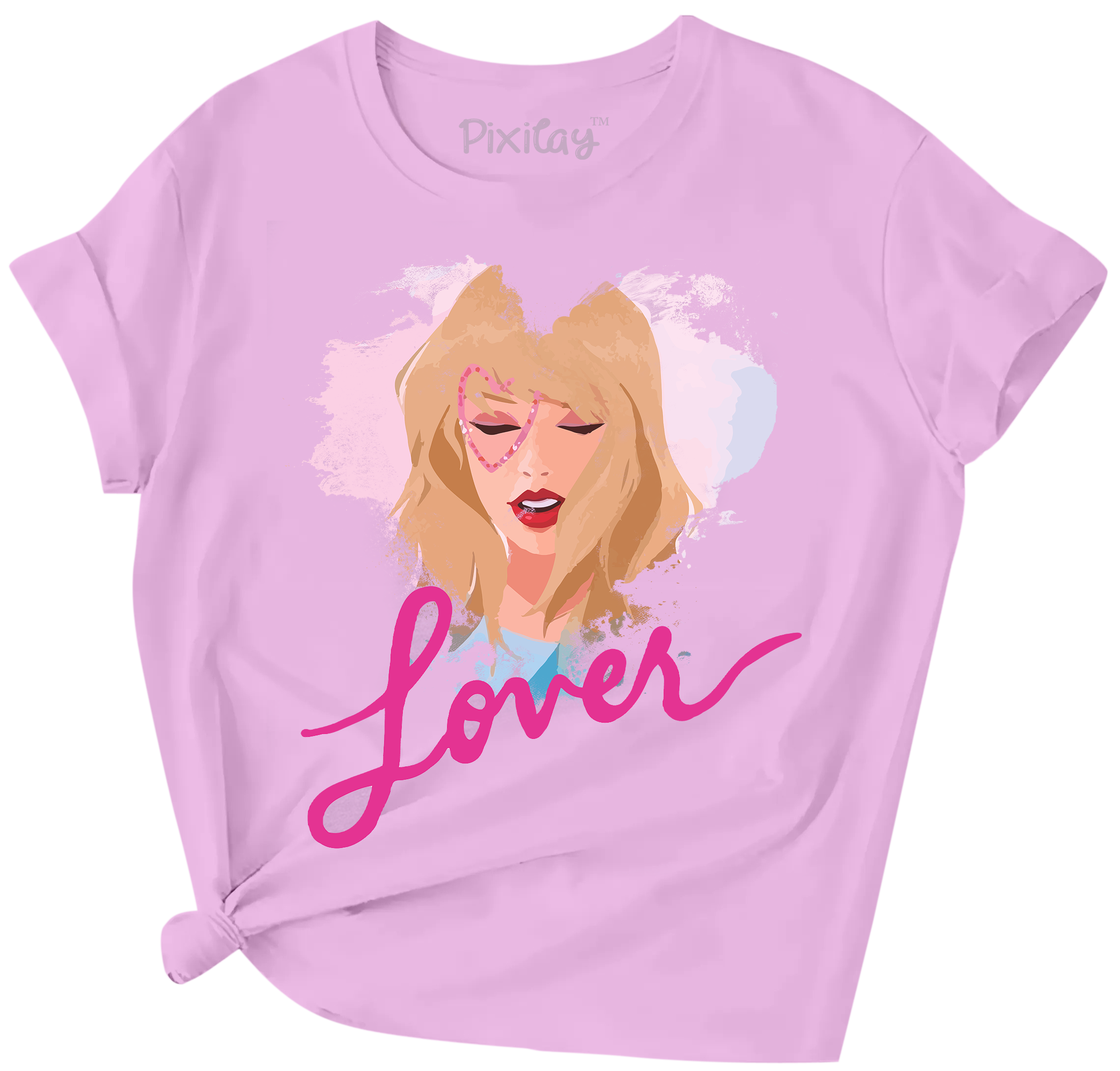 Buy purple Lover Short Sleeve T-Shirt