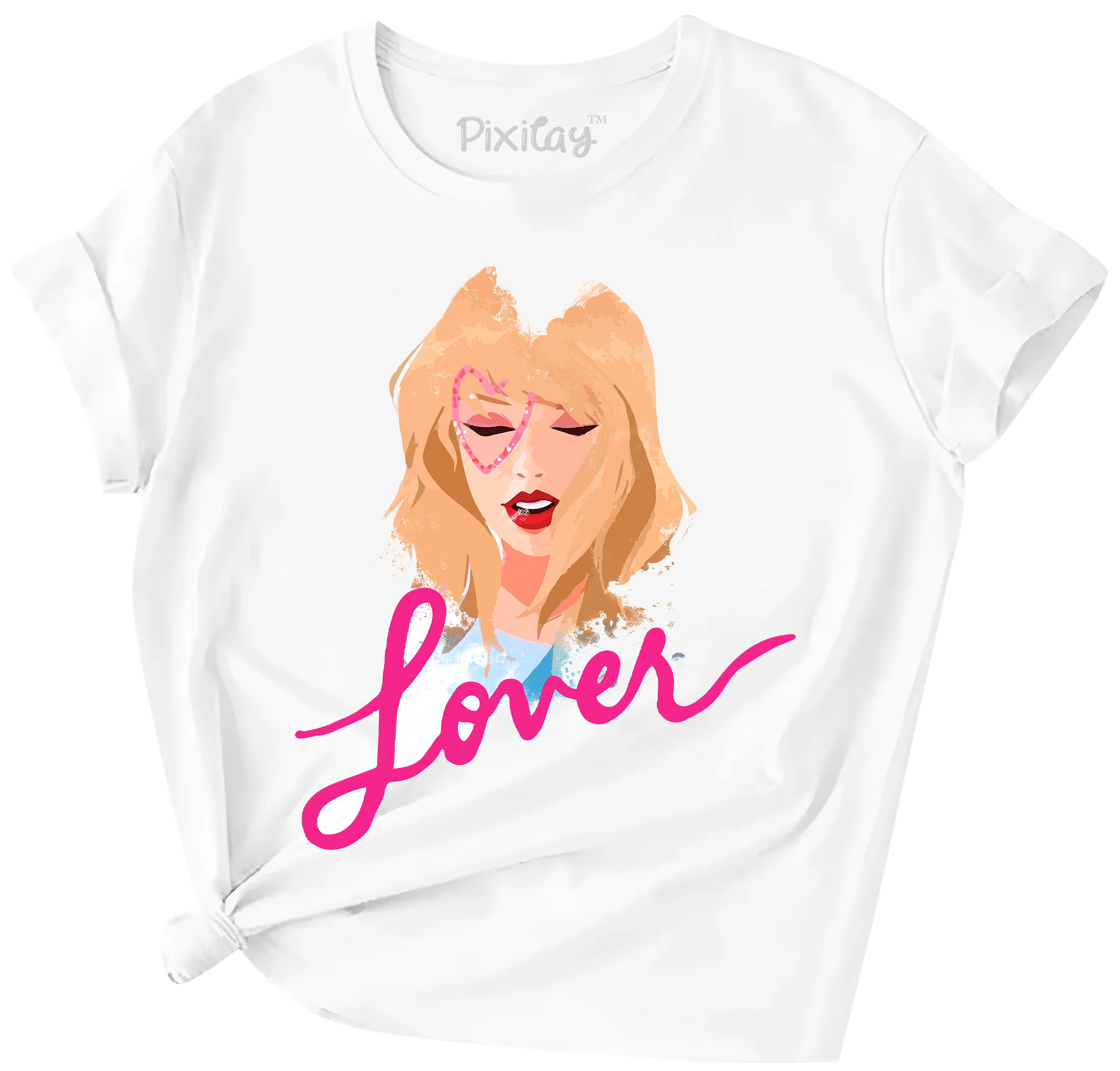 Buy white Lover Short Sleeve T-Shirt