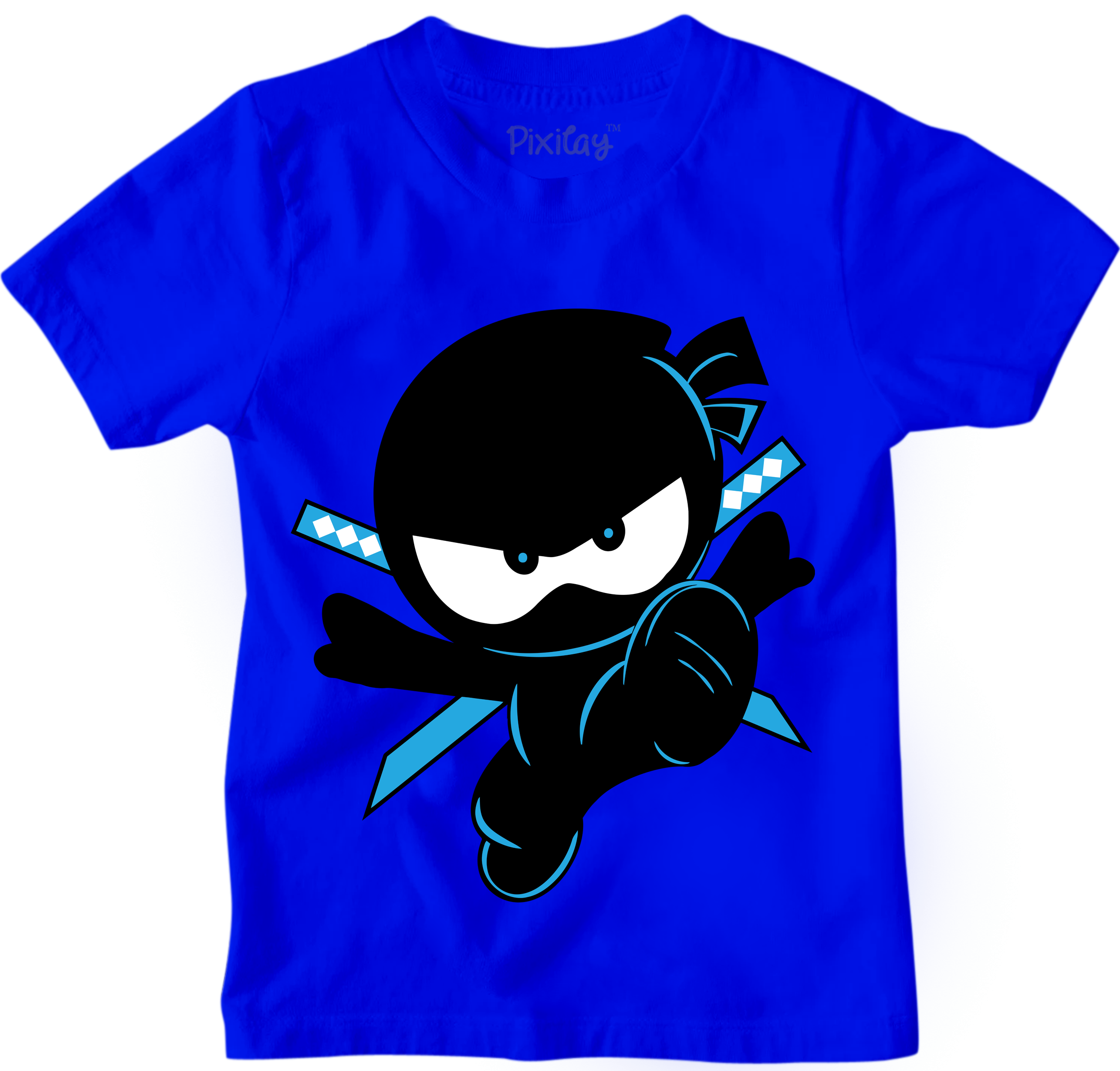 Ninja Kidz Graphic Tee, Cotton/Poly Blend Graphic T-Shirt for Kids