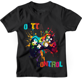 Buy black Outta Control Boys T-Shirt