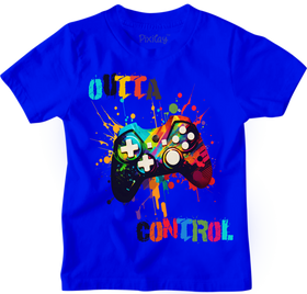 Buy blue Outta Control Boys T-Shirt