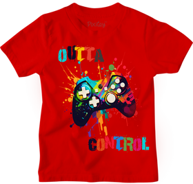 Buy red Outta Control Boys T-Shirt