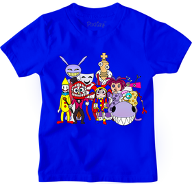 Buy blue Pomni Digital Circus Boys T-Shirts