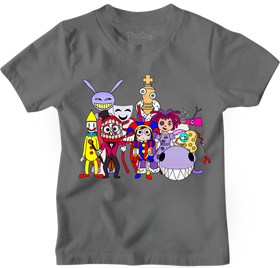 Buy gray Pomni Digital Circus Boys T-Shirts