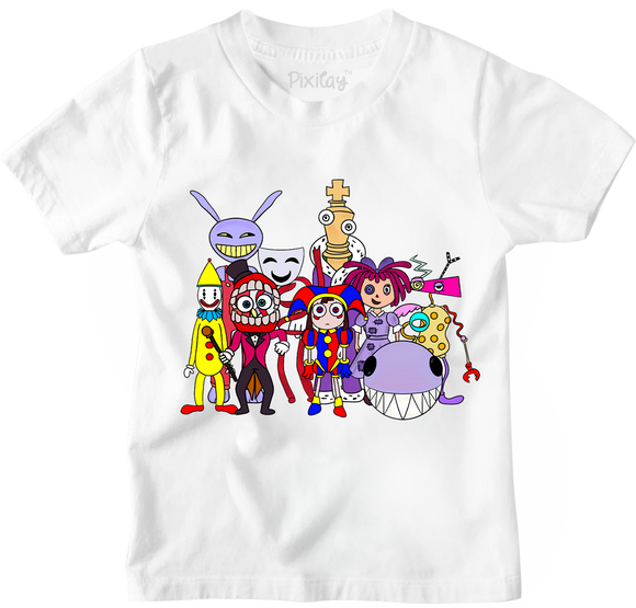 Pomni Digital Circus Boys T-Shirts