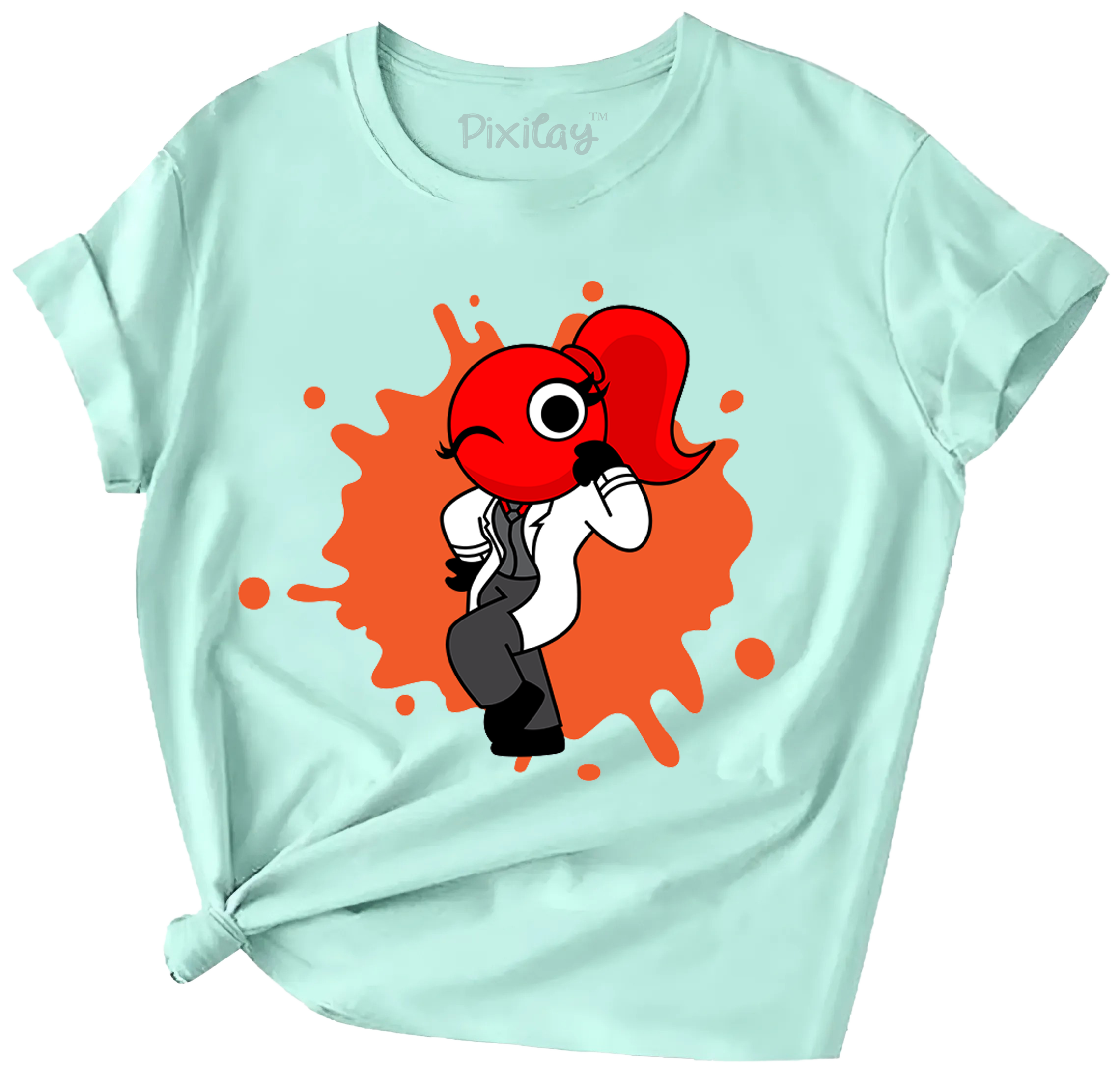 Buy cumulus Red Rainbow Friend Girls Short Sleeve T-Shirt