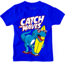 T-Rex Catch the Waves Graphic Tee-1