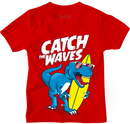 T-Rex Catch the Waves Graphic Tee-4