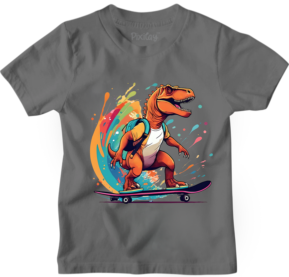 T-Rex Surfing Boys T-Shirts