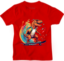T-Rex Surfing Boys T-Shirts-8