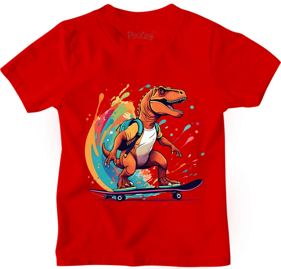 T-Rex Surfing Boys T-Shirts
